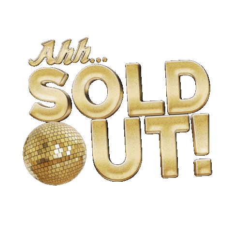 TCB_Entertainment giphyupload disco soldout freakout Sticker