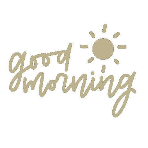 Greeting Good Morning Sticker