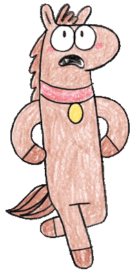 Look Horse Sticker by T. L. McBeth