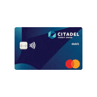 CitadelBanking community philly pa credit card Sticker