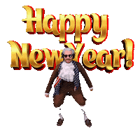 Happy New Year Nye Sticker