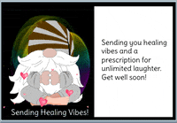 Get Well Soon Healing Vibes GIF