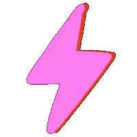 Illustration Pink Sticker