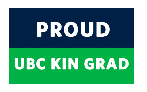 Kinesiology Sticker by UBC Kin