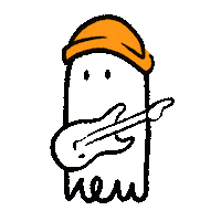 Netflix Ghost Sticker