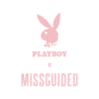 bunny playboy Sticker by Missguided