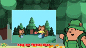 Camping Clean Up GIF