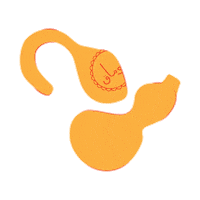 Omaq flower star flowers moon Sticker