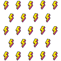 Electric Love Lightning Sticker by Indeed Brewing Company