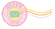 Parcels Happymail Sticker