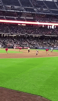 Shirtless Man Invades Field During Baseball Game