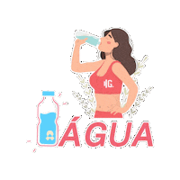 Agua Habite Sticker