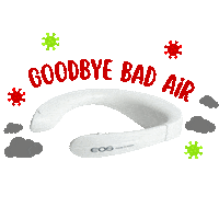 pandaraid eos clean air purifier pandara Sticker