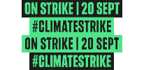 Climate Change Strike Sticker by wklondon