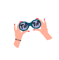 top glasses Sticker by Guitar Pr & Communication Consultancy