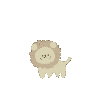Lion 動物 Sticker