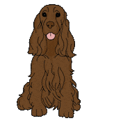 Dog Hund Sticker by Lieblings-Stück