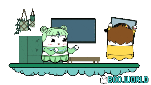 Ghost Surprise Me Sticker by Boo