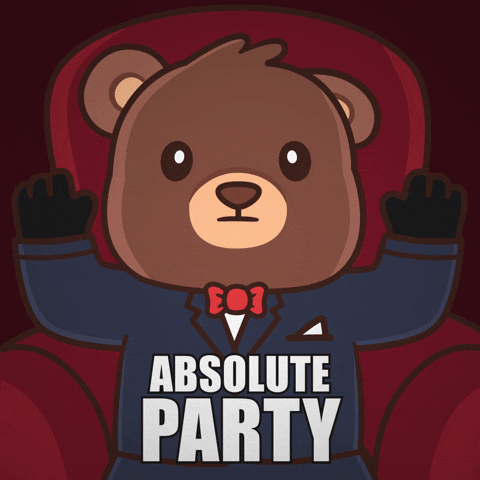 Hands Up Party GIF by BEARISH
