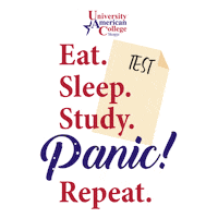 Student Study Sticker by University American College Skopje