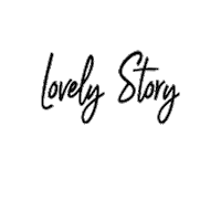 lovelystory lovely story lovely story concept lovely story logo lovelystoryconcept Sticker