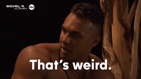 Abc Confuse GIF by Bachelor in Paradise