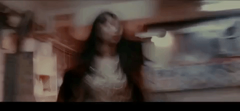 k-pop running GIF