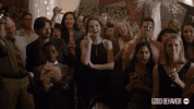 happy michelle dockery GIF by Good Behavior