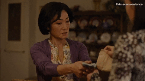 Cookie Monster Money GIF by Kim's Convenience