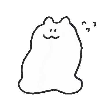 jelly99man cat cute workout running Sticker