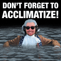 Cold Water Swimming GIF