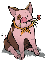 Pig Watson Sticker by Albatros Media