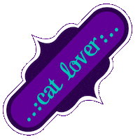 cat lady love Sticker