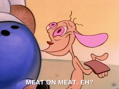 ren and stimpy nicksplat GIF
