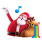 Cantar Santa Claus Sticker by Plan B Latam