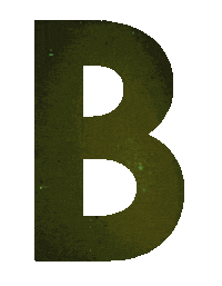 Typography Alphabet Sticker