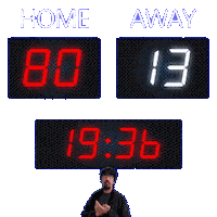 13 Away Sticker