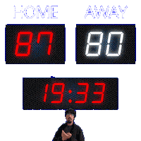80 Away Sticker