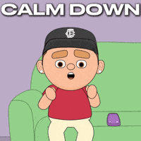 Breathe Slow Down GIF by OneFootball Heads