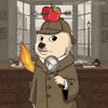 Looking Sherlock Holmes GIF by Doge Pound