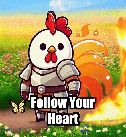 Follow Your Heart Wisdom GIF by Zorooster