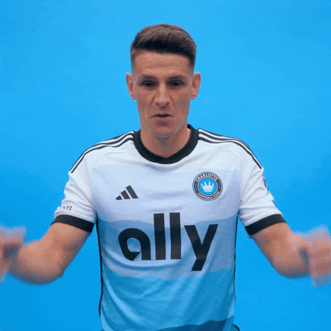 Soccer Mind Blown GIF by Charlotte FC