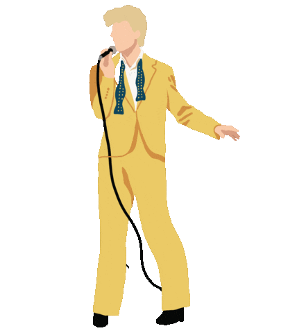Bowie Sticker by Selebrities