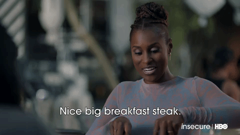 Nice Big Breakfast Steak