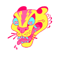 Cat Sticker Sticker by SlugBugg