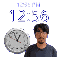 12Pm Sticker