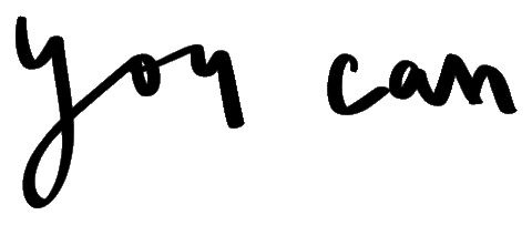 You Can Calligraphy Sticker