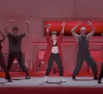 giphygifgrabber dancing chris christine and the queens christineandthequeens GIF