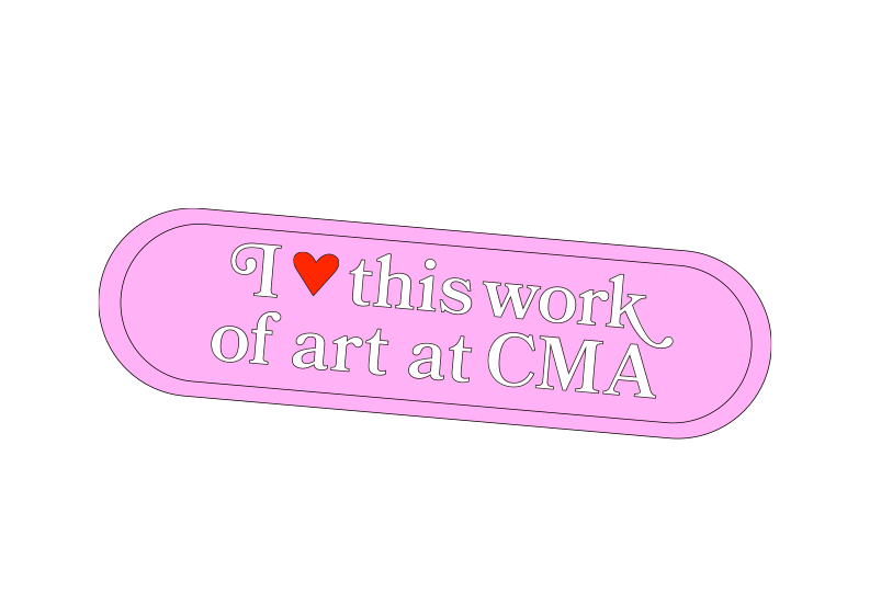 Cma Sticker by Columbus Museum of Art