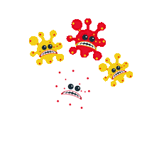 Computer Virus Sticker by INCIBE